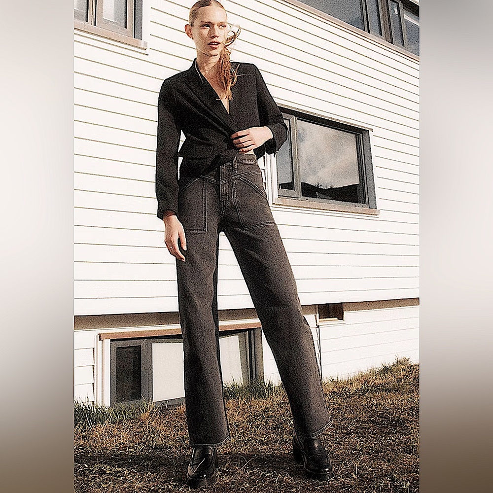 NWT Madewell Perfect Vintage Wide Leg Jeans